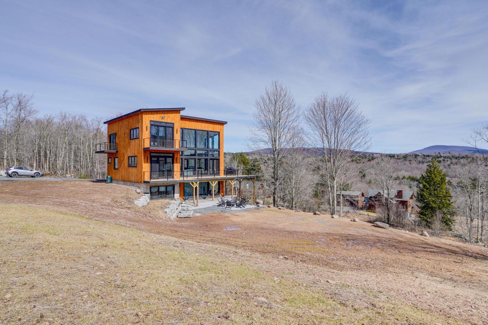 Custom Windham Mtn Villa With Pool, Theater And Views! Luaran gambar